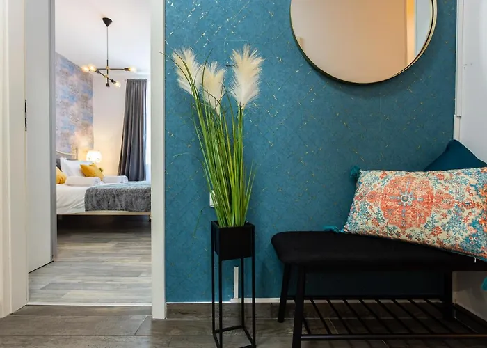 아파트 Oasis Luxury With Terrarce And Jacuzzi